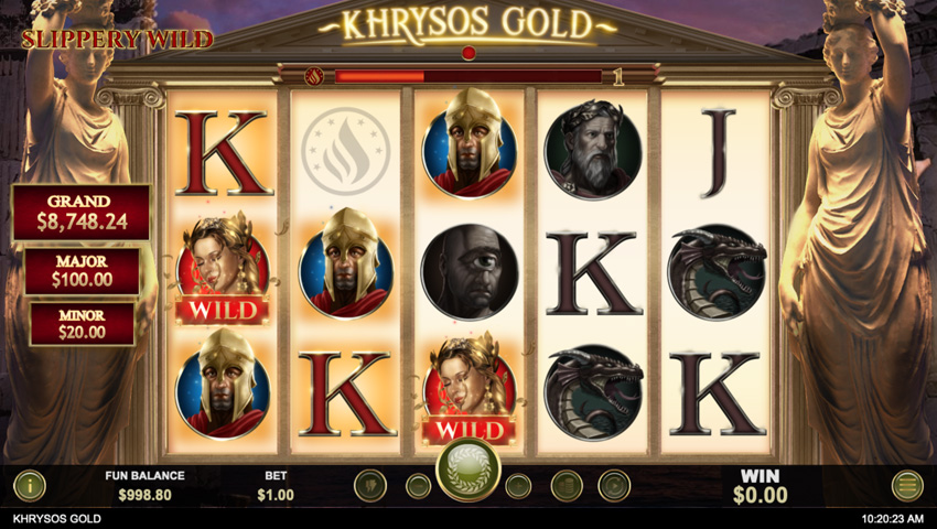 Discover Riches Beyond Imagination in Khrysos Gold Slot 3