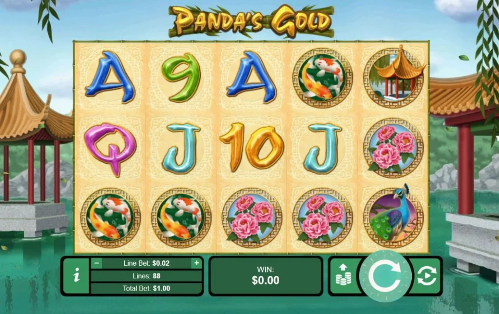 Discover Riches with Panda's Gold Slot 2