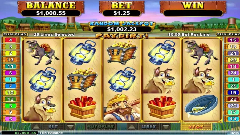 Strike Gold with Paydirt Slot 3